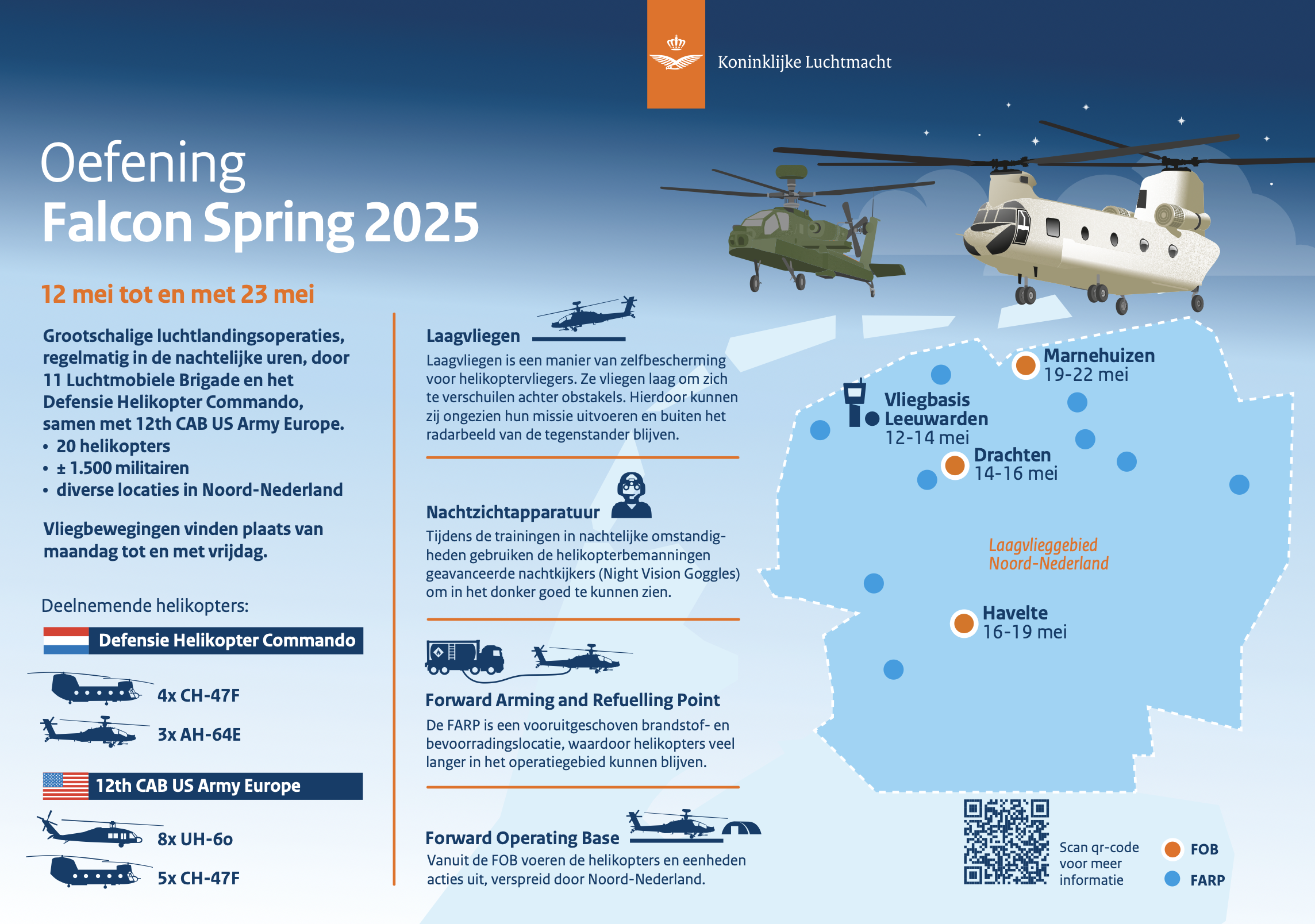 14 – 16 mei: Vliegveld gesloten i.v.m. militaire oefening